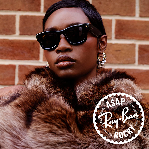 Ray-Ban wayfarer puffer noir